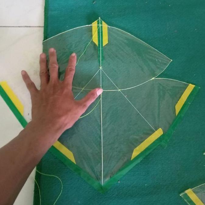 New- layangan papiran mini siap terbang full fiber