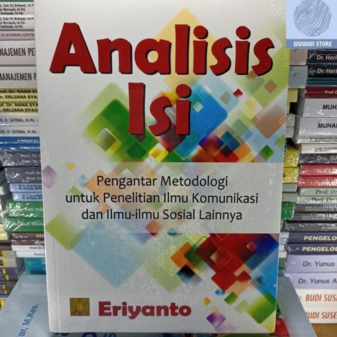 Analisis Isi Pengantar Metodologi untuk Penelitian Ilmu Komunikasi dan Ilmu-ilmu Sosial Lainnya - Er