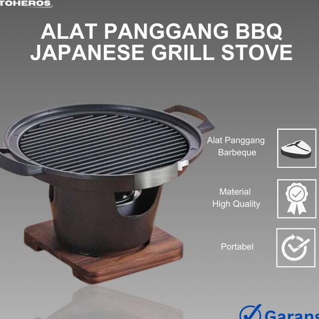 Alat Memanggang Daging Bakaran Grill Bbq Japanese Grill Stove