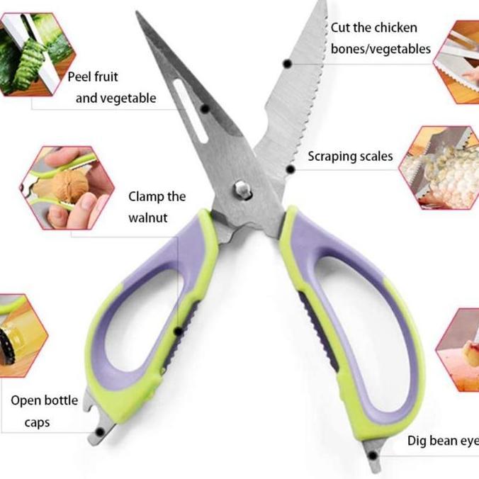 Murah Cooks Habit Gunting Detachable Scissors
