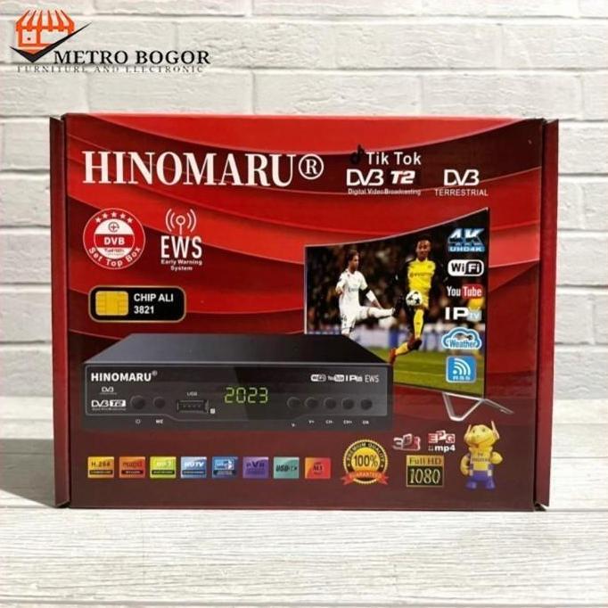 SET TOP BOX DVB T2 HINOMARU / SET TOP BOX HINOMARU