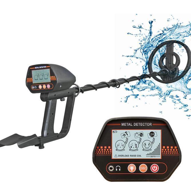 Metal Detector Alat Pendeteksi Logam Emas Dalam Tanah Dengan Layar Lcd