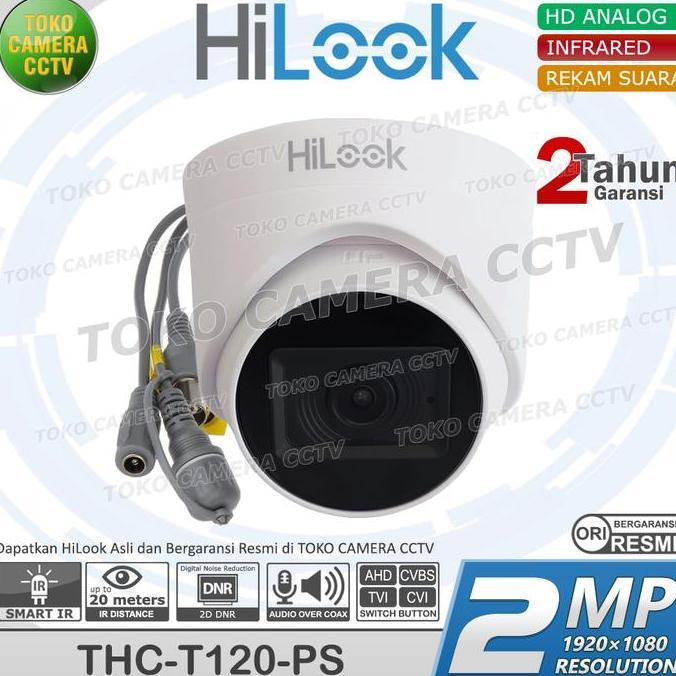 Kamera Cctv Indoor Hilook 2Mp Mic Audio Camera Hilook 2Mp Audio