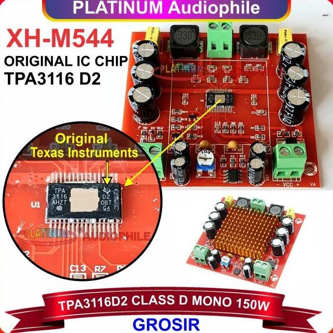 New- TPA3116 Class D Amplifier 150W Mono TPA3116D2 Original Chip