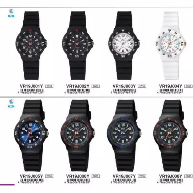 Murah Jam tangan Sport wanita & anak Q&Q VR 19 VR19 VR19J Water Resist Original Jam Tangan