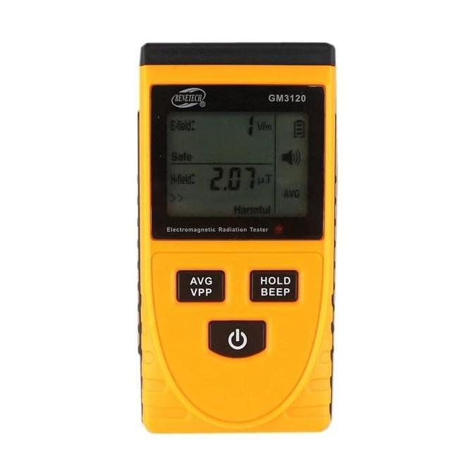Detektor Radiasi Elektromagnetik Digital Detector Meter Dosimeter Test
