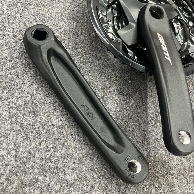 Crank set sepeda giant 22 32 42T 8 9 10S arm 170mm alloy Taiwan