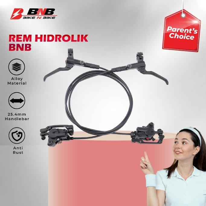 LMXT Rem Hidrolik Sepeda Mtb dan Sepeda Lipat / Rem Hydraulic MTB Depan Belakang - BikeNBike