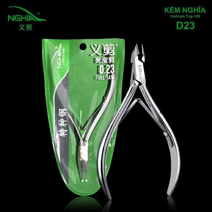 NGHIA D501 D23 D22 Full Jaw Cuticle Nipper High Quality Manicure Gunting Kutikula