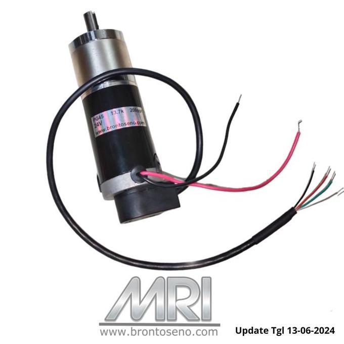 TERBARU - Motor DC PG45 200ppr encoder 700rpm