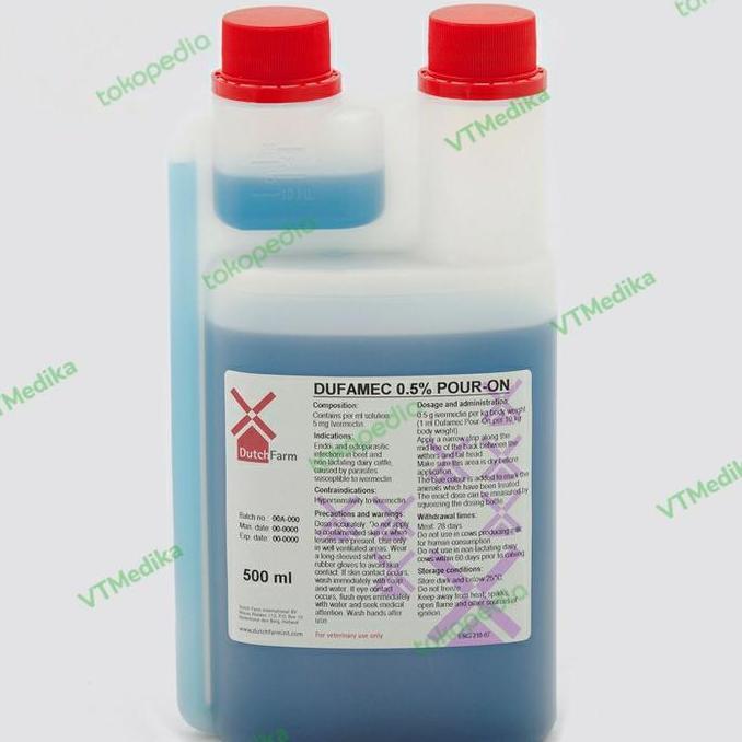 Ready stock Dufamec 0.5% Pour On
