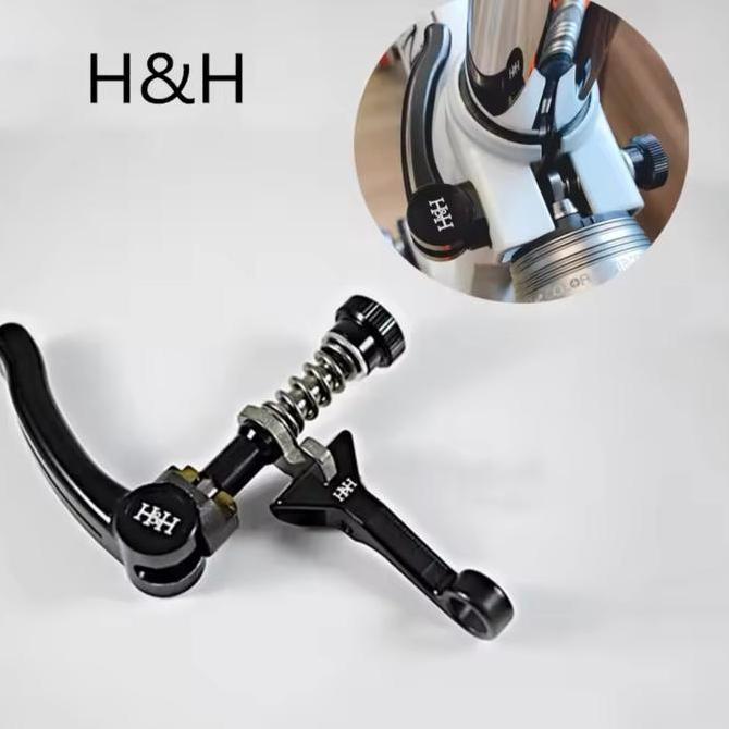 Seatclamp H&H BLACK Kreuz N 3sixty