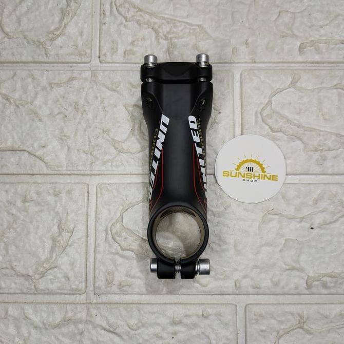 Stem UNITED XC-R Alloy 90mm 7 Derajat Untuk Stang Handlebar Standard 25.4 Steertube Fork Oversize 28