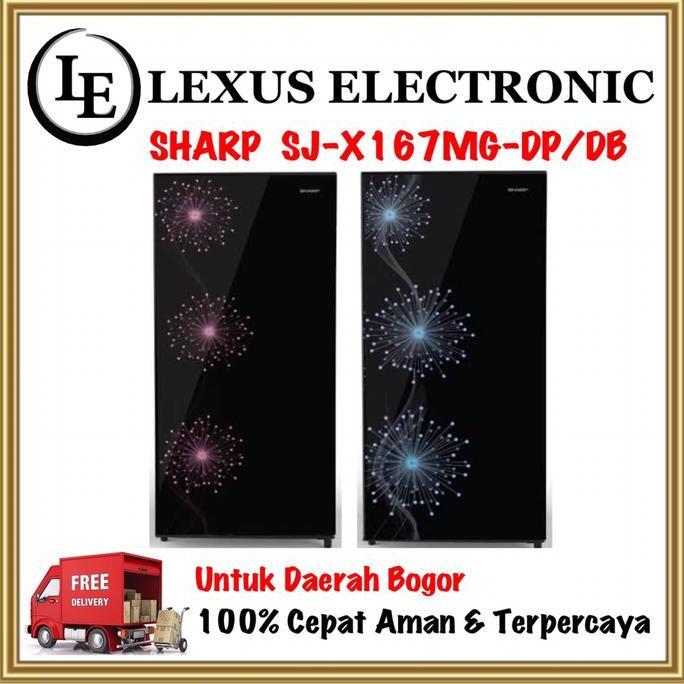 Murah Sjx167Mg Sharp Sj-X167Mgdb/Dp Kulkas 1 Pintu Sharp Kulkas 1 Pintu