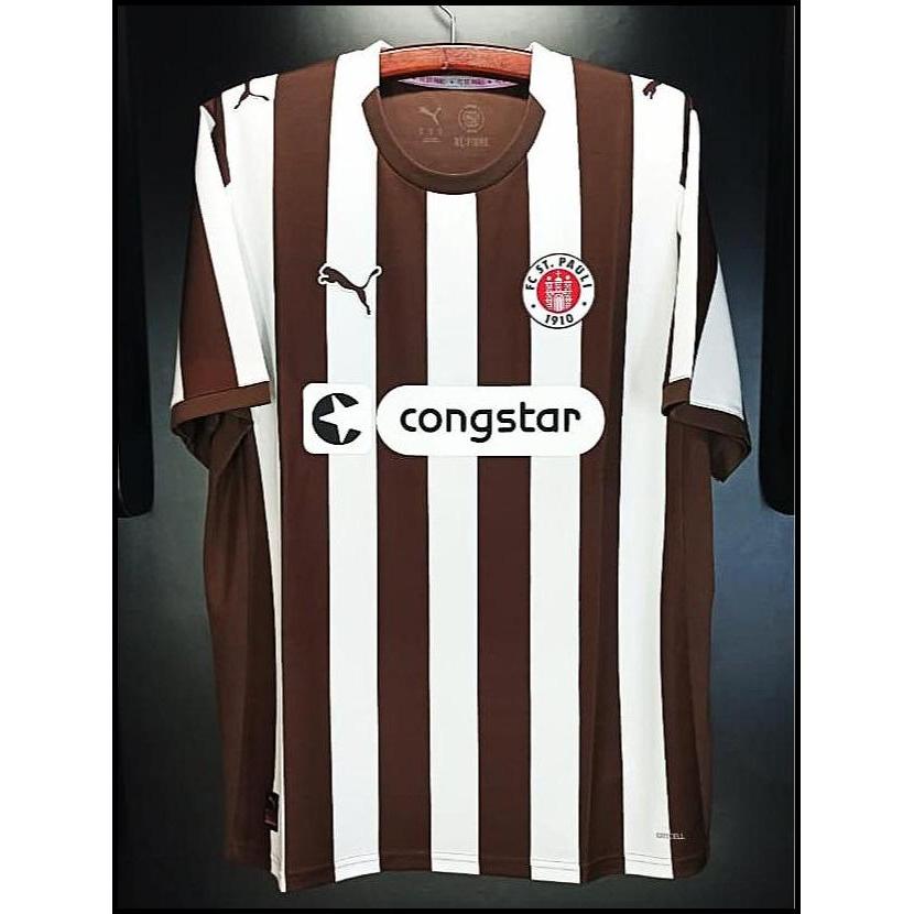 St. Pauli 2025/26 Home. BNWT. Original Jersey. 783063 01. best seller