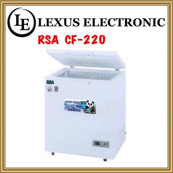 Sale Promo Murah Kulkas Chest Freezer Rsa Cf220 220 Liter Garansi Resmi