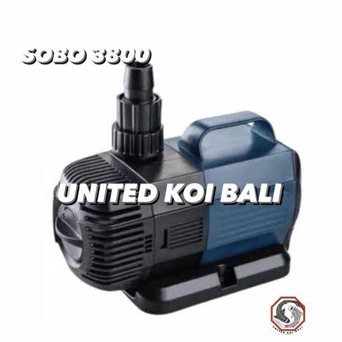 MESIN POMPA SOBO 3800A MESIN POMPA KOLAM IKAN KOI SUBMERSIBLE LOWWATT