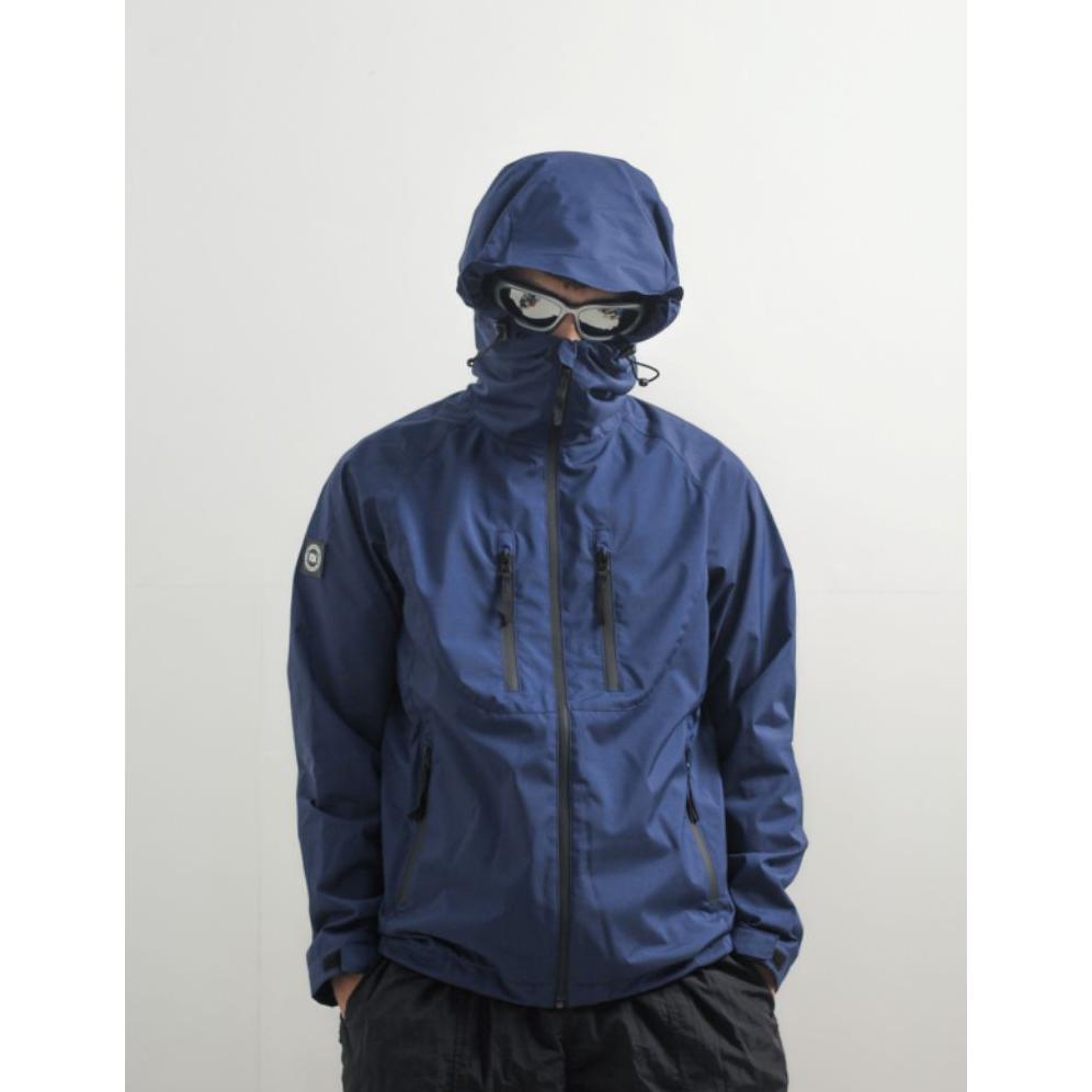 Troublemaker - Jaket Hurricane Royal  Blue - Jaket Outdoor Waterproof - Casual Outfit - Jacket Gorpc