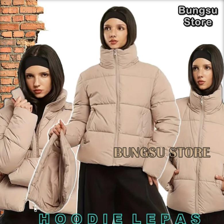 BUNGSU STORE | JAKET JACKET JEKET PUFFER WINTER MUSIM DINGIN TEBAL GUNUNG OUTDOOR PRIA WANITA UNISEX