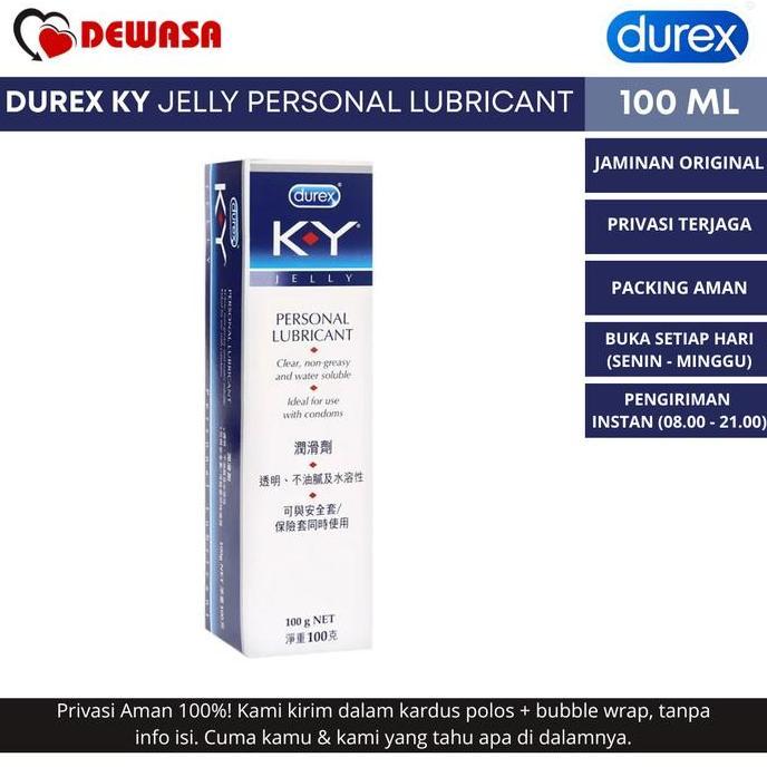 Durex KY Jelly Personal Lubricant - 100 mL