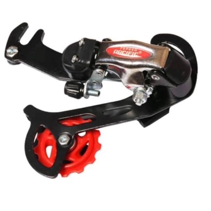 RD Rear derailleur PACIFIC 6 7 speed 6speed 7speed jepit as SP-E301 sepeda mtb lipat roadbike jadul