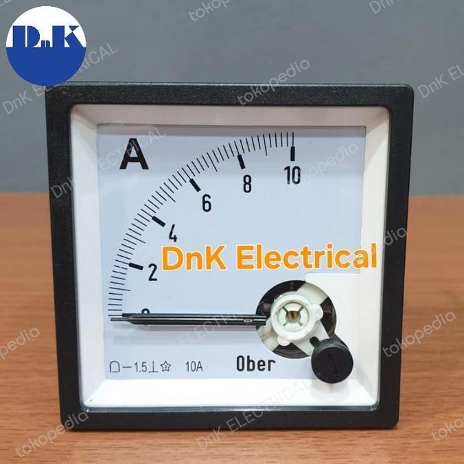 Ampere Meter Dc/Dc Amper Meter Merk Ober