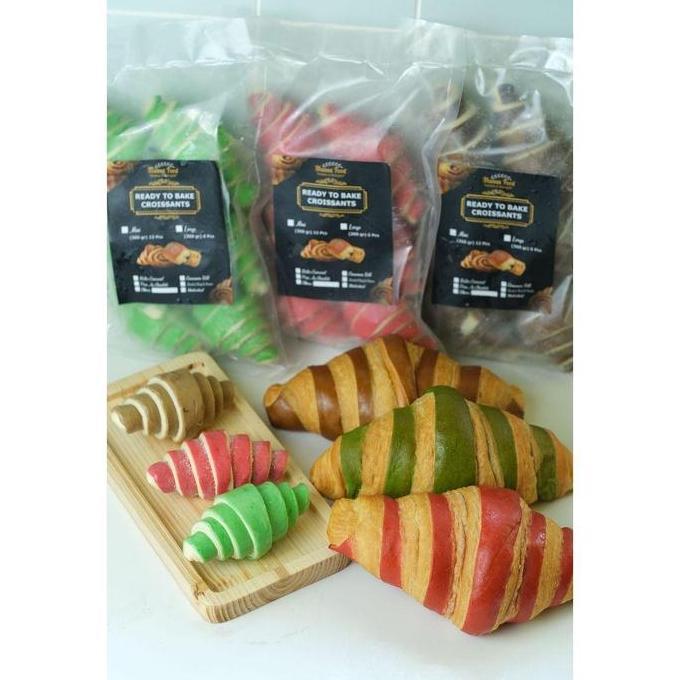 Manna Food Bicolor Ready To Bake (RTB) Croissant isi 6 Pcs
