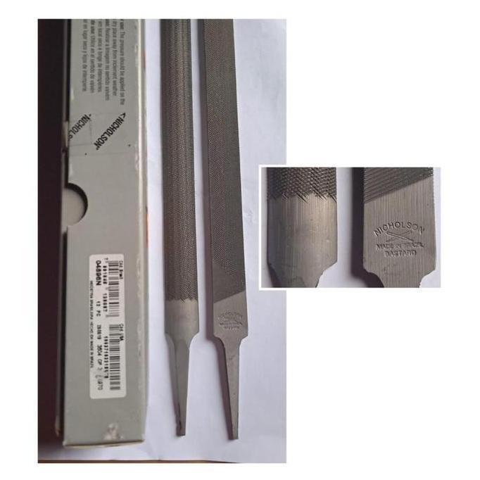 Promo Nicholson Kikir Half Round / Setengah Bulat 4" 6" 8" 10" 12" Eropa Diskon