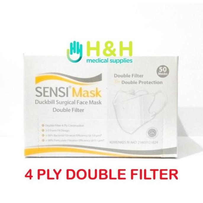 Masker Sensi Duckbill / Masker Sensi / Masker Duckbill Sensi