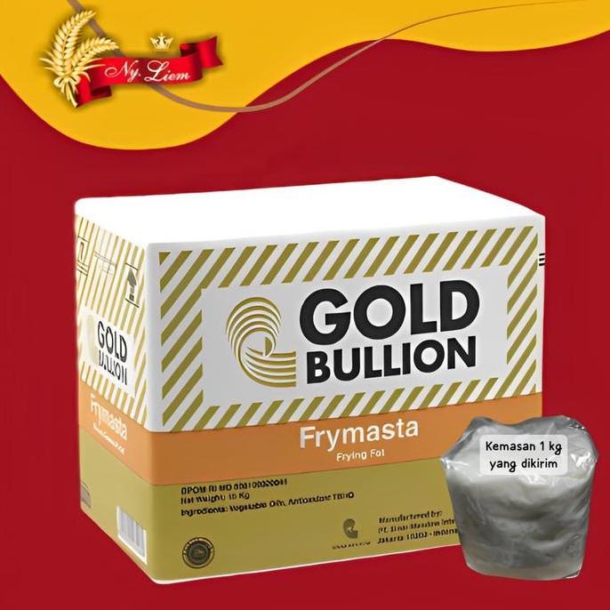 GOLD BULLION Frymasta / Minyak Goreng Padat 1kg #R