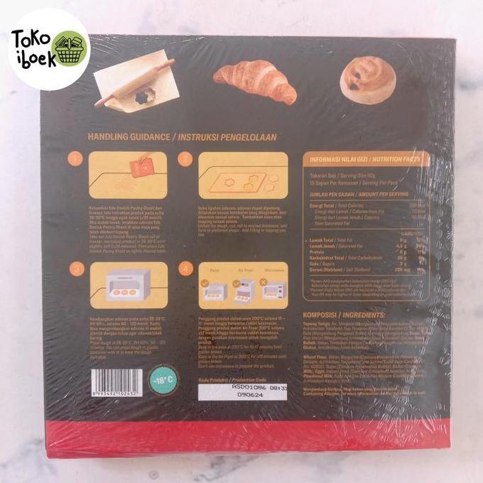 Edo Danish Pastry Sheet