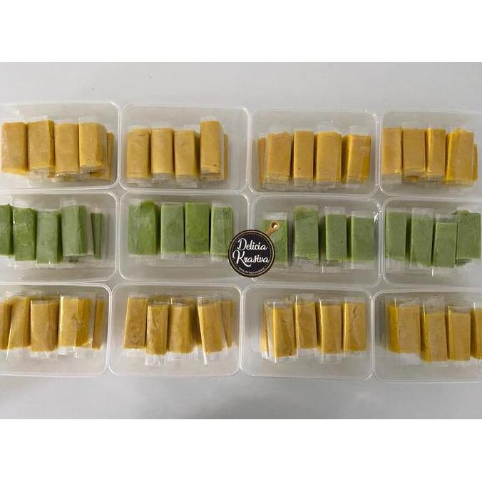 Talam Mix Pandan & Durian / Talam Pandan Durian Slice Mix