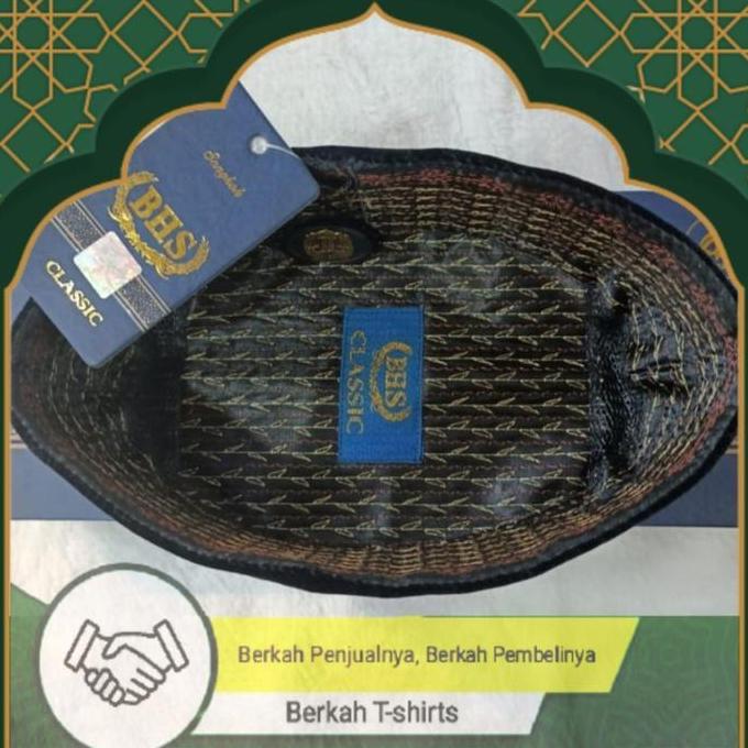 Songkok BHS 100% Original Peci BHS Original Songko BHS Kopiah BHS Terlaris