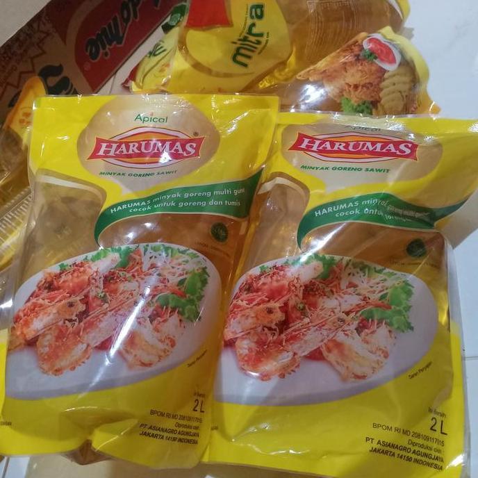 minyak goreng harumas 2 liter