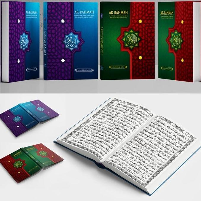 Alquran kertas HVS Ar-Rahmah Uk Besar B5 Al-Quran Mushaf Arrahmah