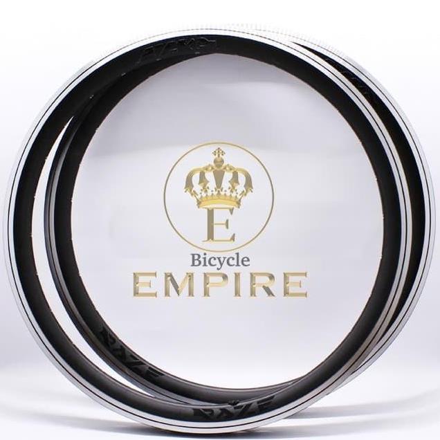 NEW Raze Rim Velg Sepeda 20 Plus 20x1 3/8 451 28 Hole Doublewall Rim Brake Bicycle Empire