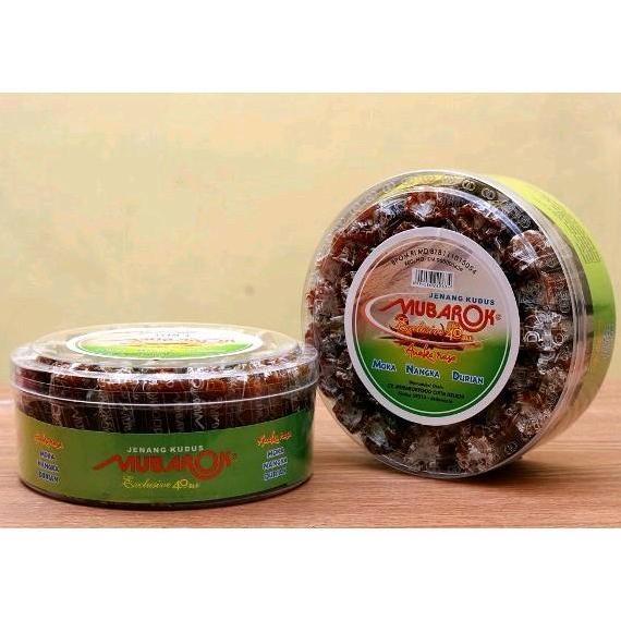 Jenang Kudus Mubarok Kemasan Toples Isi 40pcs Rasa Kombinasi