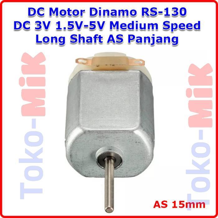 TAMIYA Dinamo DC Motor 130 AS Panjang Long Shaft