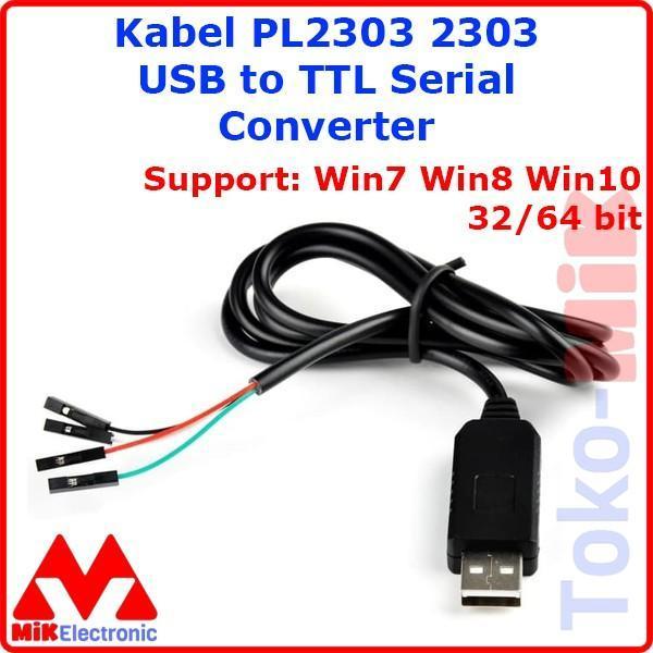 KABEL PL2303 2303 USB TO TTL SERIAL CONVERTER ISP