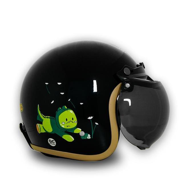 Helm Anak - Helm Retro Bogo Marzano Little Dino Kids Series