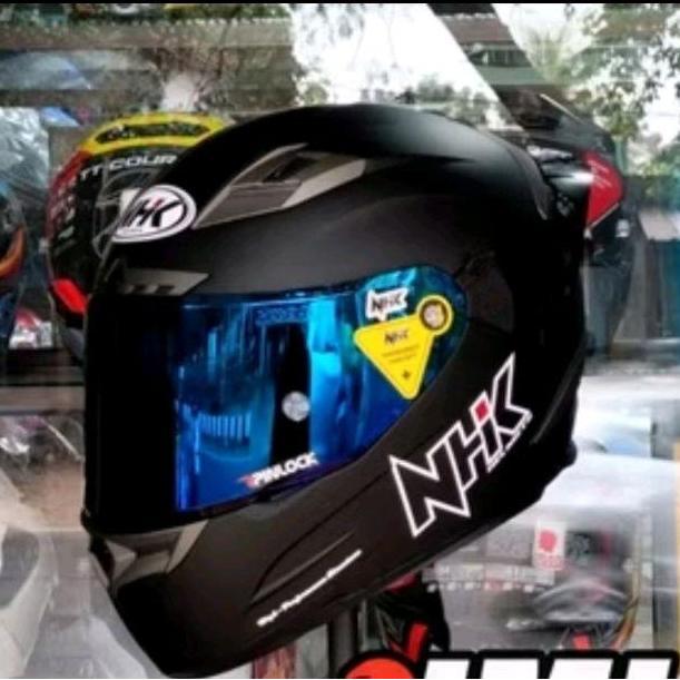 Helm NHK RX 9 solid Double Visor Paket Ganteng