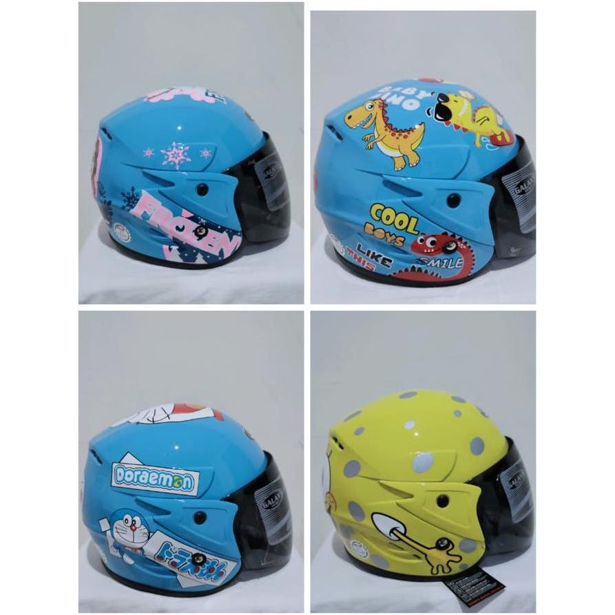 HELM ANAK KECIL / 3 4 5 6 7 8 Tahun LAKI DAN PEREMPUAN BISA / HELM