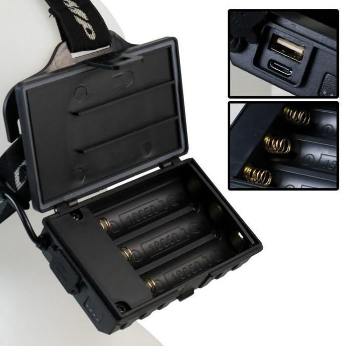 Miliki Senter Kepala Headlamp Led Xhp70 1000 Lumens Litwod P70 Camping Lamp