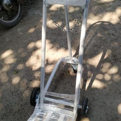 Troli Tabung-Troli Tabung Oksigen-Troli Tabung Besar 6 M3 Tanpa Tabung  Sale