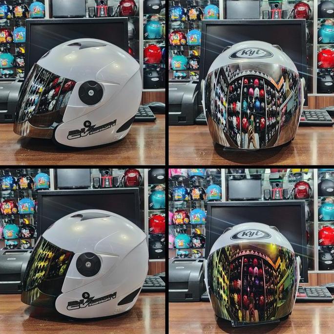 kaca helm visor KYT 2VISION/INK CX22/INK CX390/INK CX360/helm honda