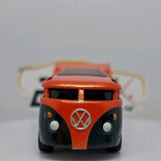 Hot Wheels Phil's Garage Volkswagen T1 Drag Bus Metallic Orange & Metallic Black Loose 2010 Hotwheel