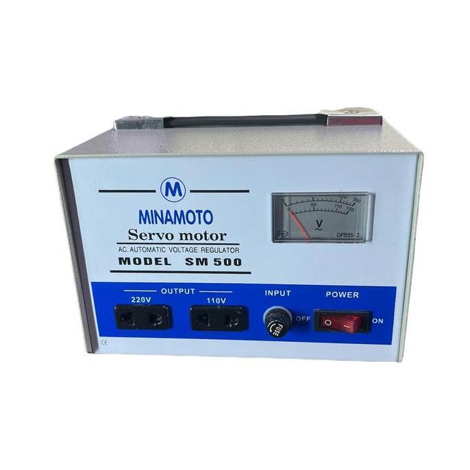AVR STAVOL STABILIZER SERVO MOTOR MINAMOTO SM 500 Murah