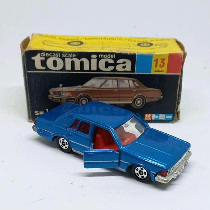 tomica nissan cedric 280e brougham no.13 tomy made in japan diecast (s)