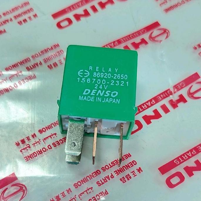 RELAY POWER HINO 24V KAKI 4 DENSO HIJAU RELLAY 24V KAKI 4 RILEY DENSO 24V KAKI 4 RELAY KAKI 4 24 VOL