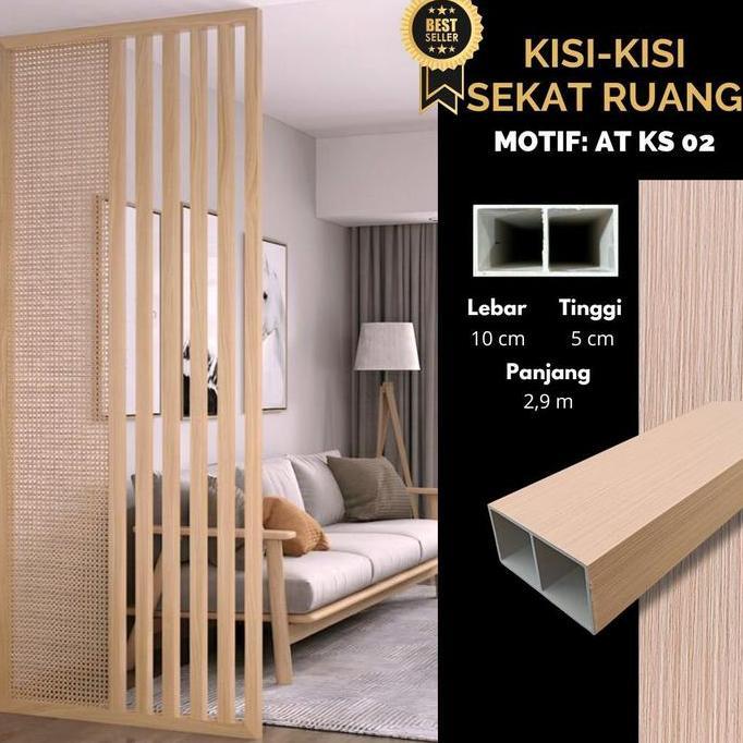 ( ISI 2 BTG ) KISI KISI PEMBATAS RUANGAN TINGGI 2,9 METER & 1,45 METER / SEKAT RUANGAN / SEKAT RUANG